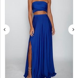 Royal Blue Formal/ Maxi Dress
